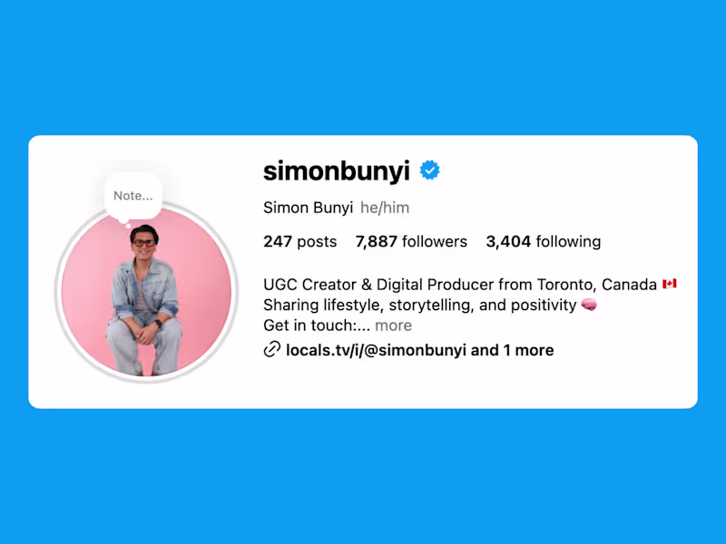 Cover image for Personal Content Creation & Influencer Strategy