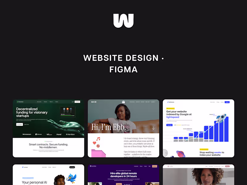 Cover image for Website Design - Figma