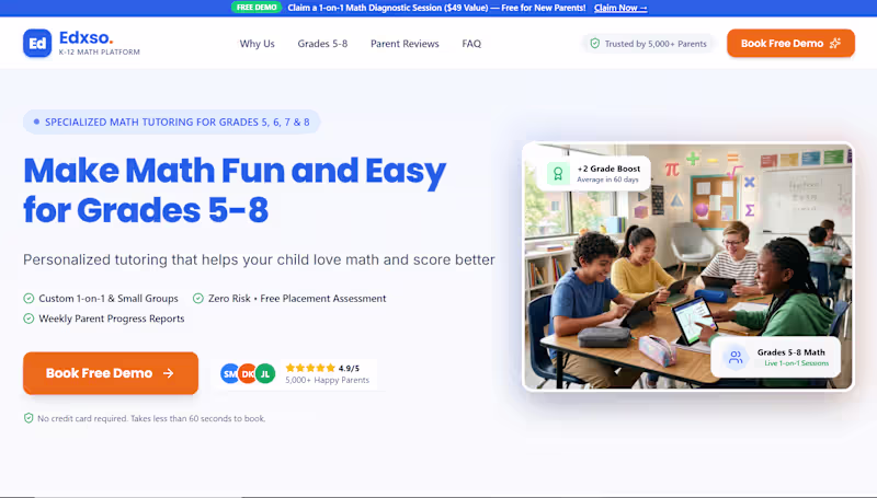 Cover image for Make Math Fun and Easy for Grades 5-8