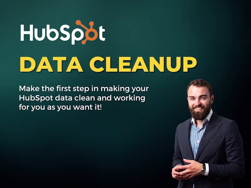 Cover image for HubSpot CRM Data Cleanup