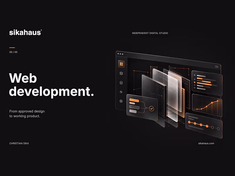 Cover image for Web Development | Product Interfaces