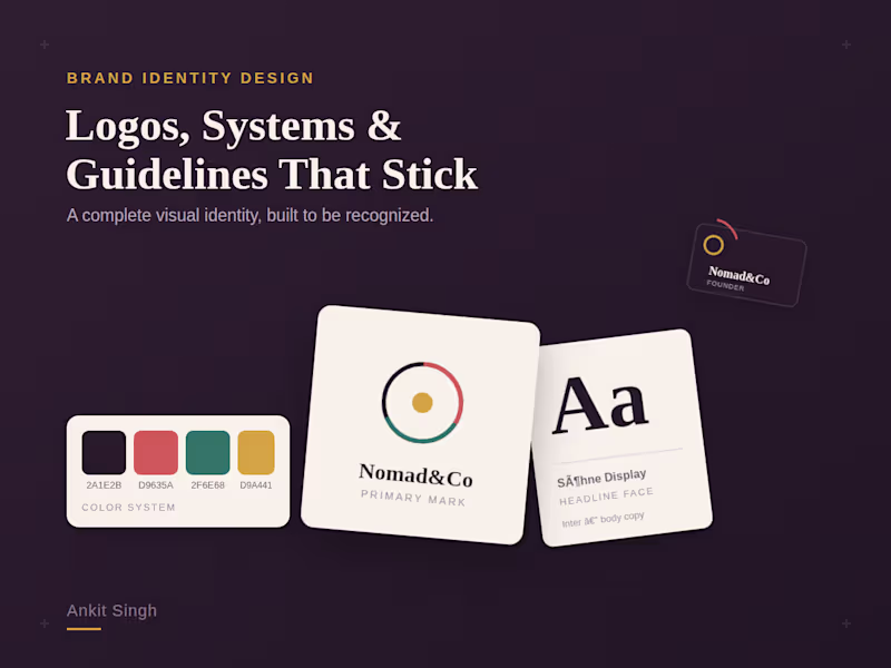Cover image for Brand Identity & Visual Design