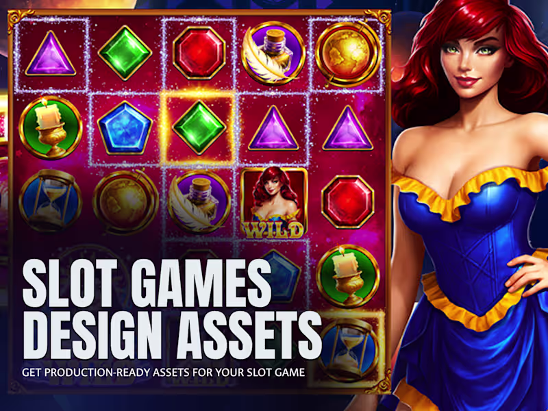 Cover image for Slot games Design Assets