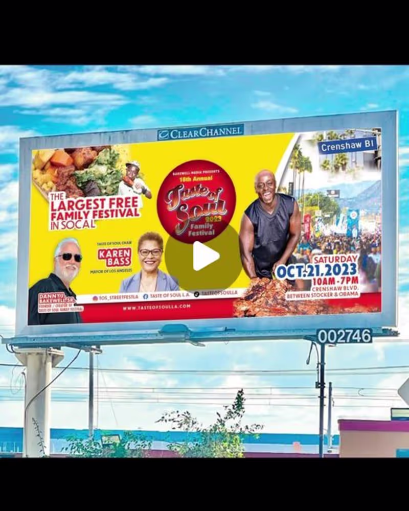 Cover image for TiffTyme on Instagram: “Billboard design series placed througho…