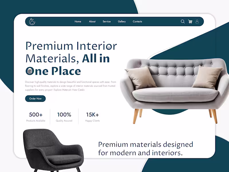 Cover image for 🏡✨ Source Smarter, Design Better – Interior Materials Marke...