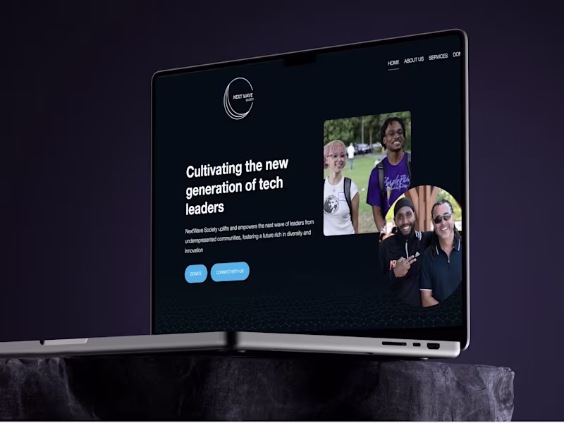 Cover image for Next Wave Society – Logo & Brand Identity
