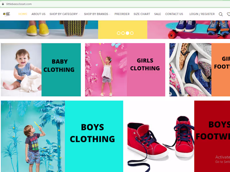 Cover image for Little bees closet – Little bees closet