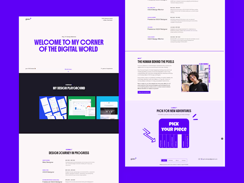 Cover image for GLCKN | Personal Portfolio Website