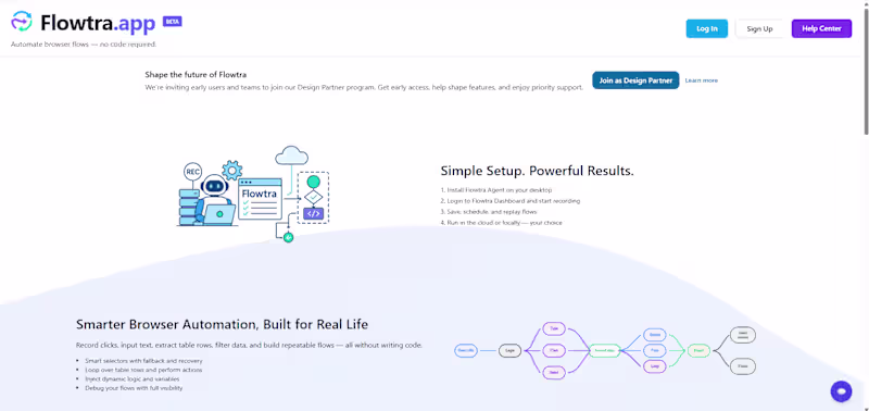 Cover image for Flowtra Automation Tool Development