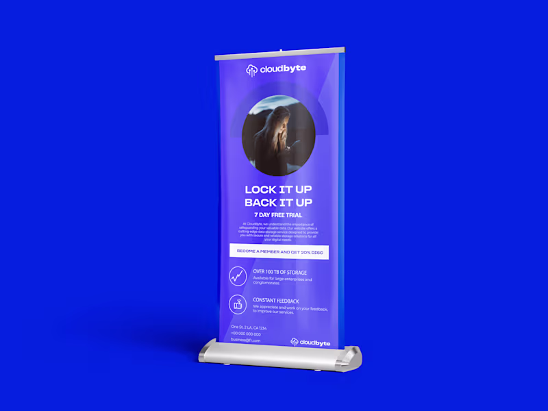 Cover image for CloudByte Standee