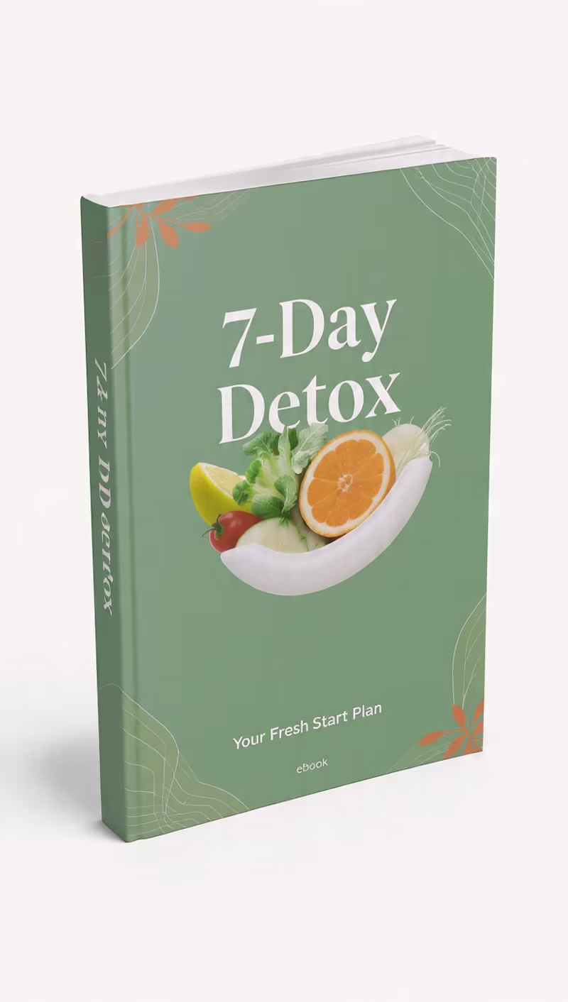 Cover image for Title: 7-Day Detox eBook +