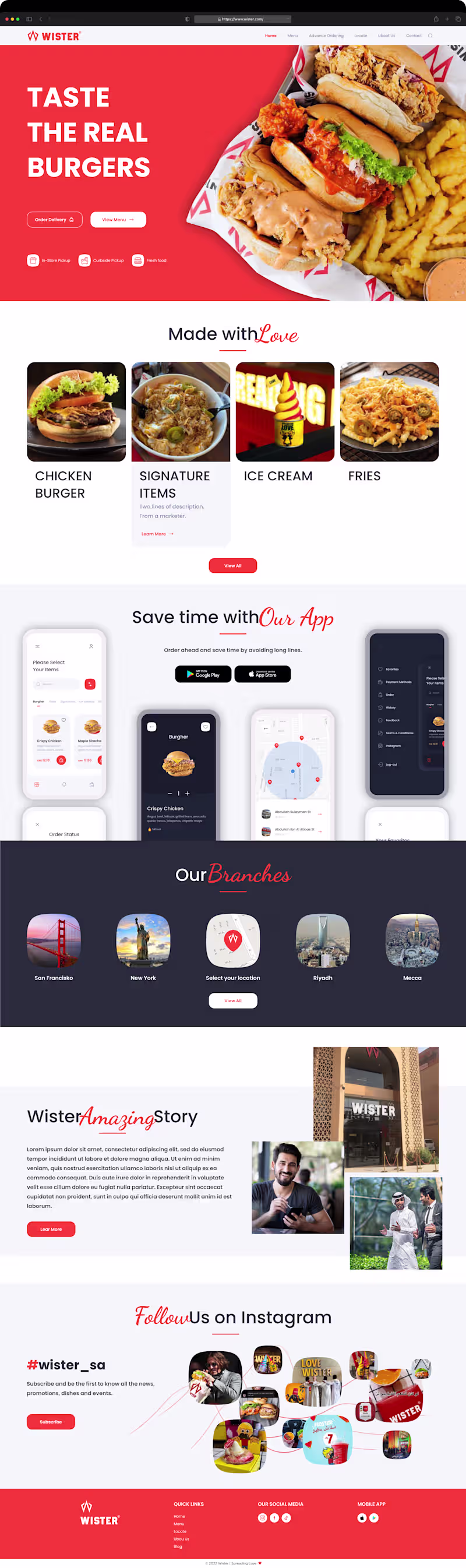 Cover image for Restaurant Website — UX/UI Design