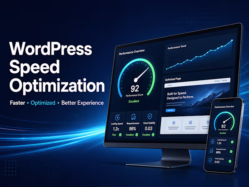 Cover image for WordPress Speed & Core Web Vitals Optimization