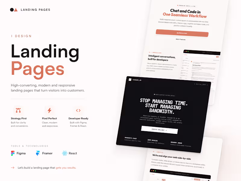 Cover image for High-Converting Landing Pages