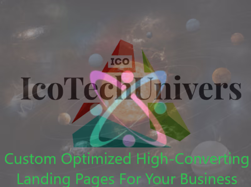 Cover image for Custom Optimized High-Converting Landing Pages For Your Business