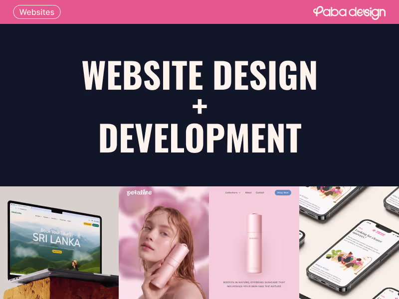 Cover image for Website Design & Development