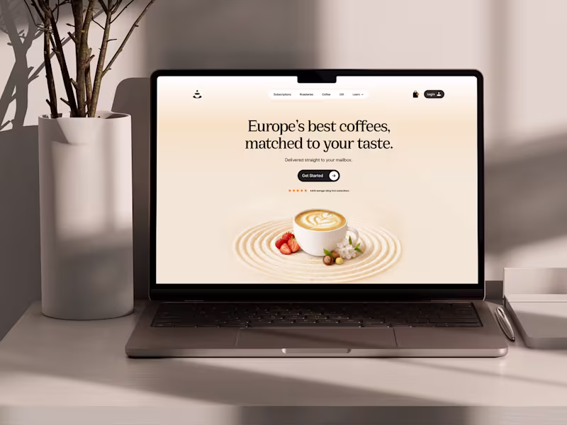 Cover image for E-commerce Web Design - Zen Cup