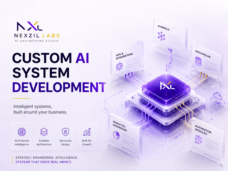 Cover image for Custom AI System Development