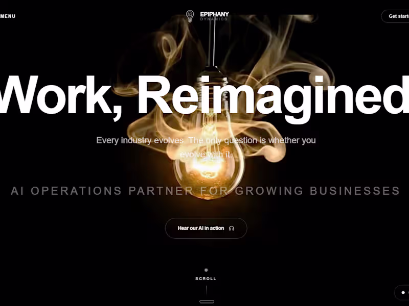 Cover image for Agency Website A fully custom