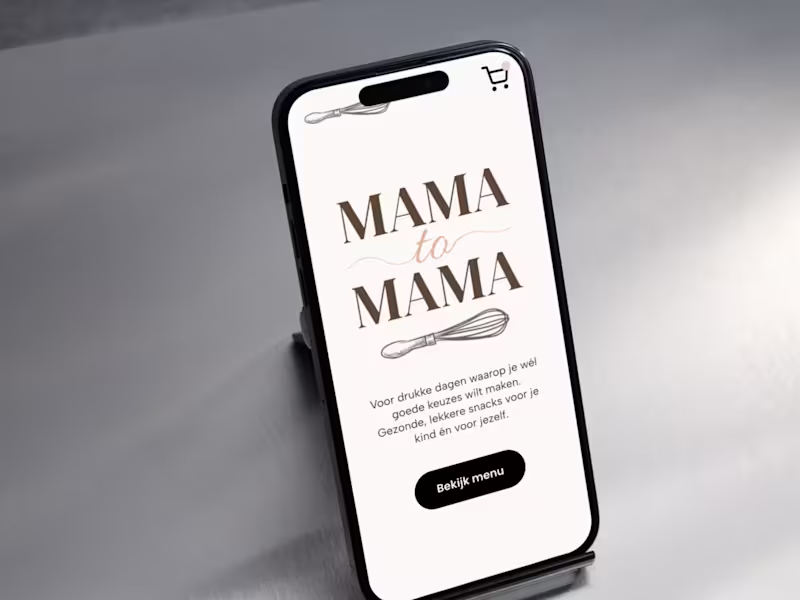 Cover image for Mama2Mama | Healthy & Fresh Snacks for Baby, Child and Parent