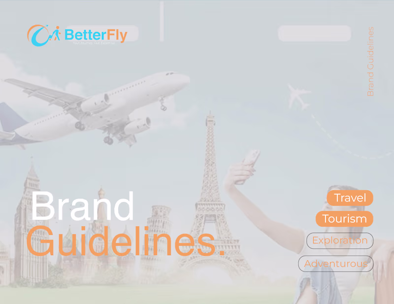 Cover image for Brand Guidelines for travel and tourism agency