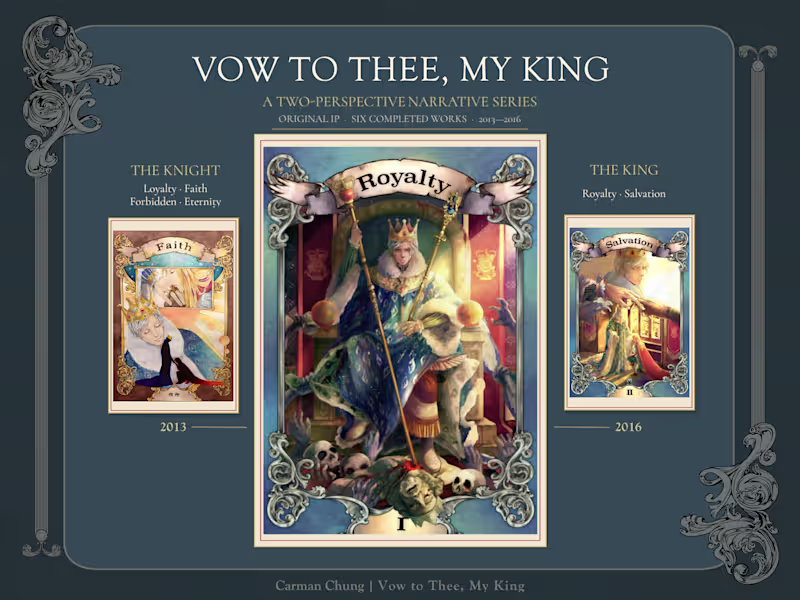 Cover image for Vow to Thee, My King — A Two-Perspective Narrative Series