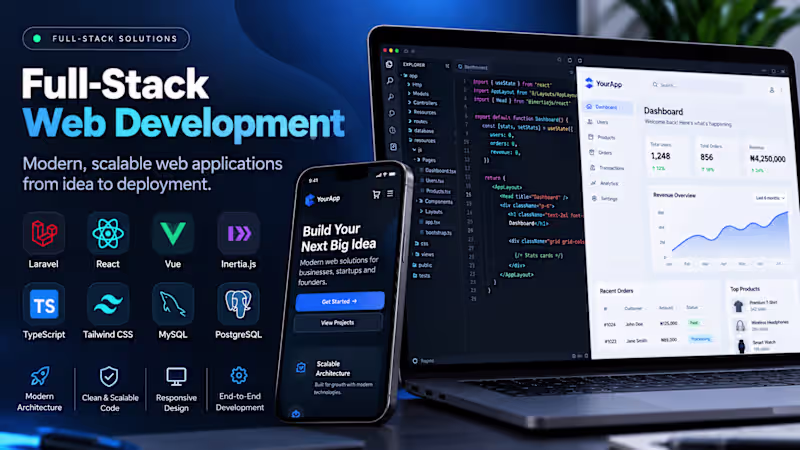 Cover image for Full-Stack Web Development