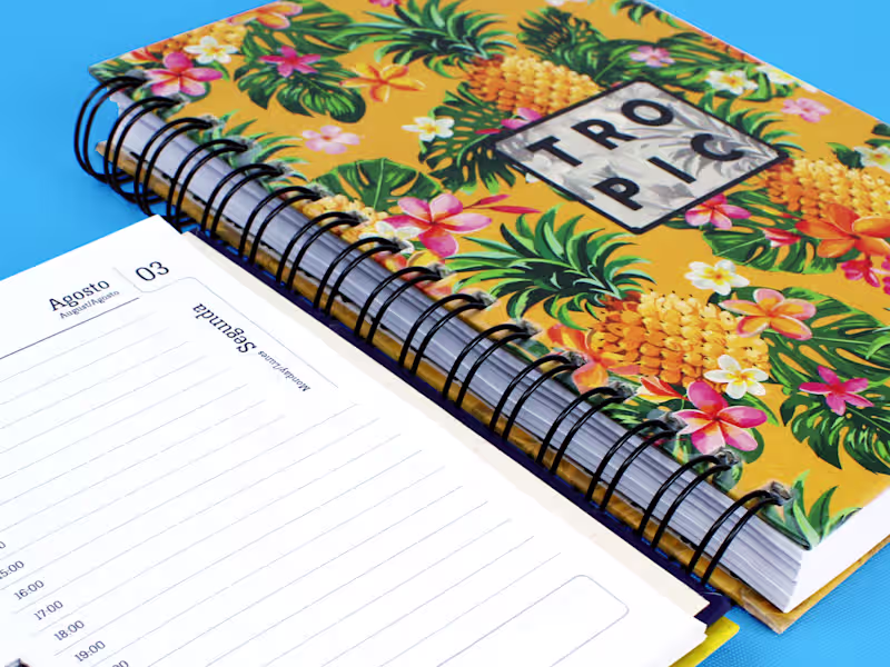 Cover image for Tropical Notepad