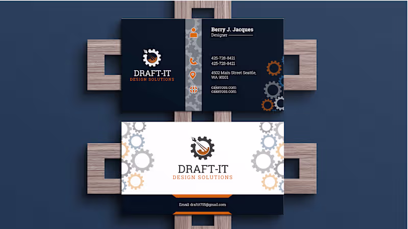 Cover image for Draft-IT logo presentation :: Behance