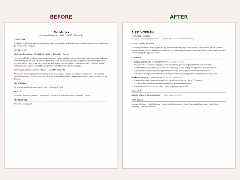 Cover image for Resume & LinkedIn Profile Rewrite