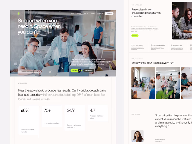 Cover image for Mental Health & Team Wellness Platform Development