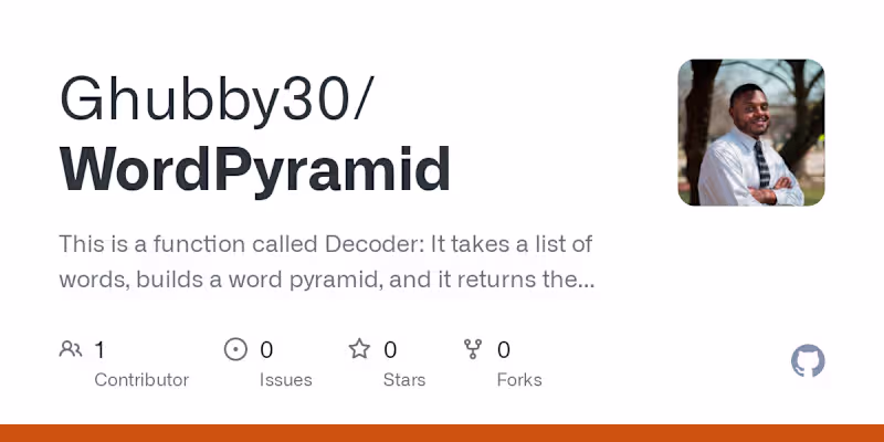 Cover image for Ghubby30/WordPyramid