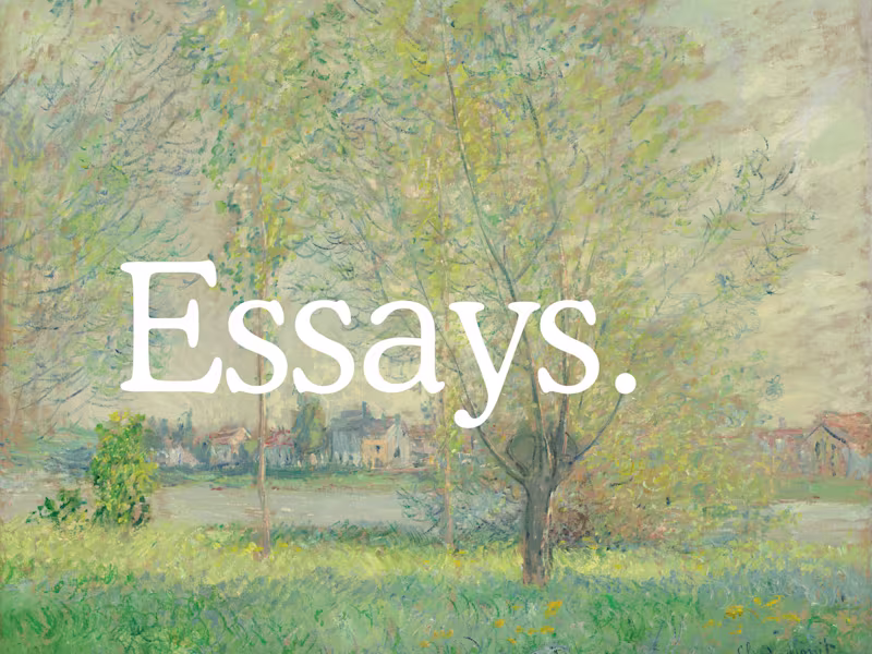 Cover image for Personal Essays
