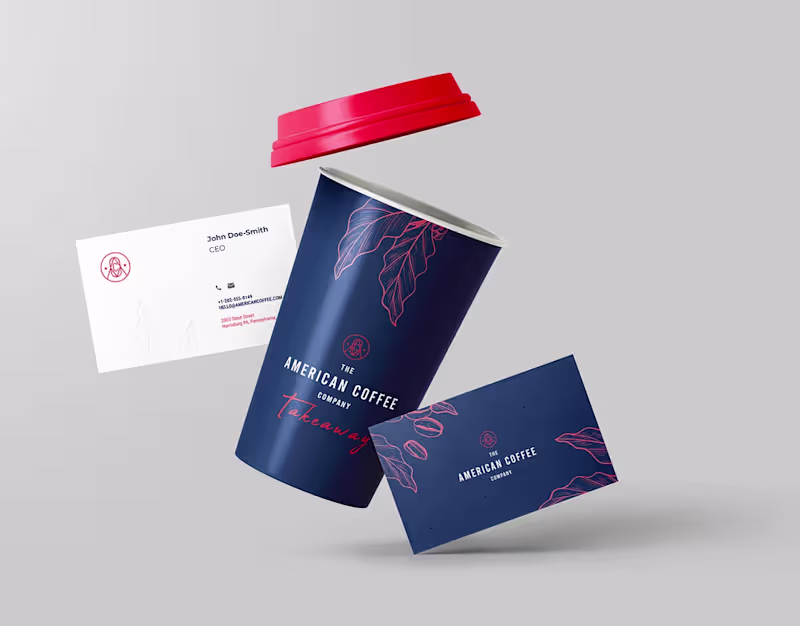 Cover image for American Coffee - Logo & Branding