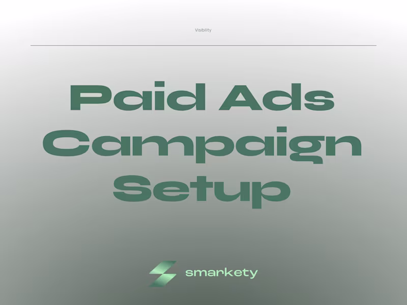 Cover image for Paid Ads Campaign Setup: Google, Meta & TikTok Ads