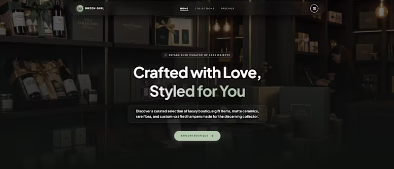 Cover image for GreenGirl — Luxury Gift & Boutique Store