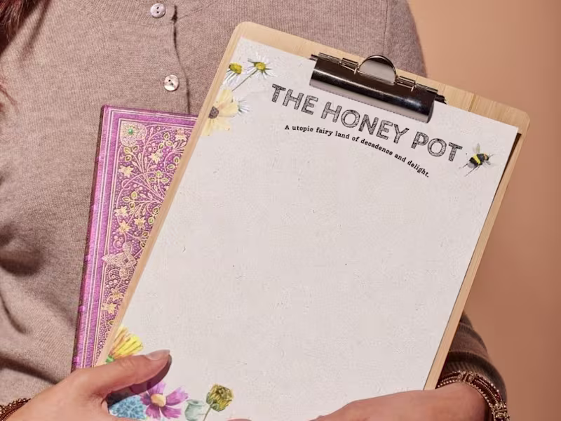 Cover image for Graphic Design for The Honey Pot at Otherworld