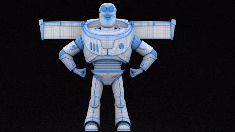 Cover image for Buzz Lightyear Character Model