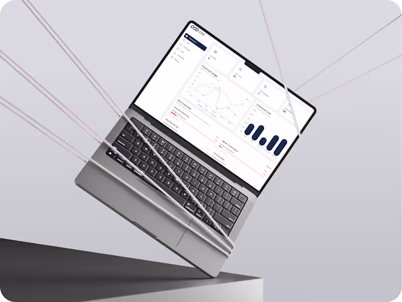 Cover image for SaaS Dashboard for Chemical Tracking