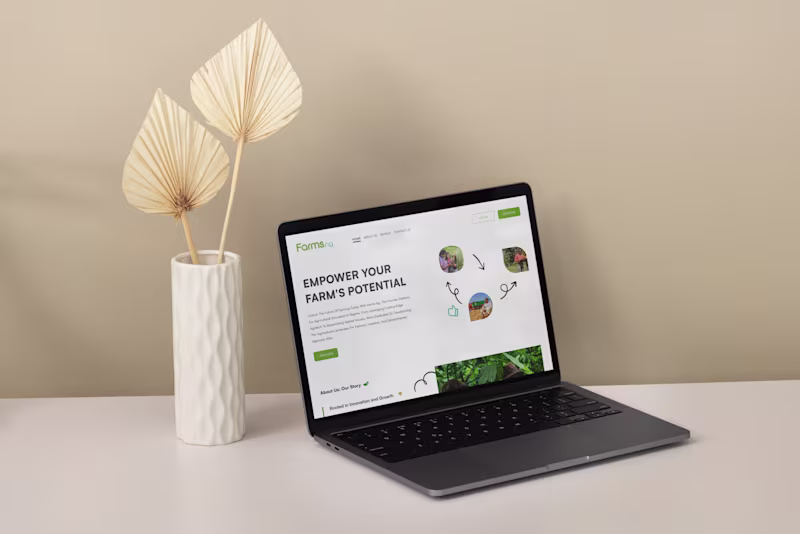 Cover image for Farms - Homepage Design