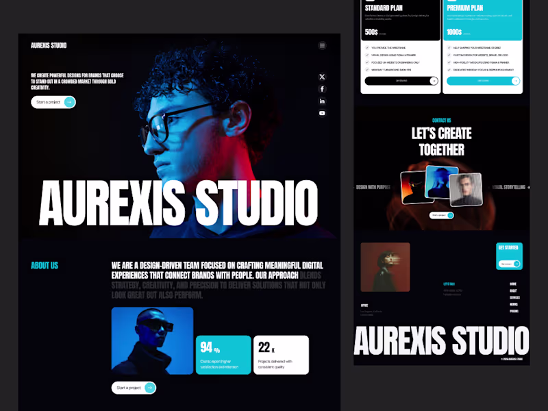 Cover image for High Converting Landing Page Design | Figma