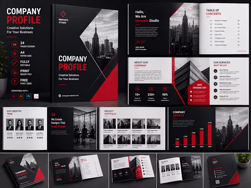 Cover image for Modern Corporate Company Profile Brochure
