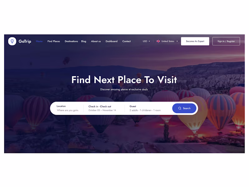 Cover image for GoTrip – Your Trusted Travel