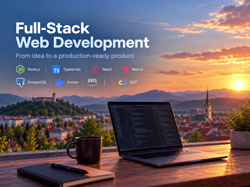 Cover image for Build or improve your full-stack web application
