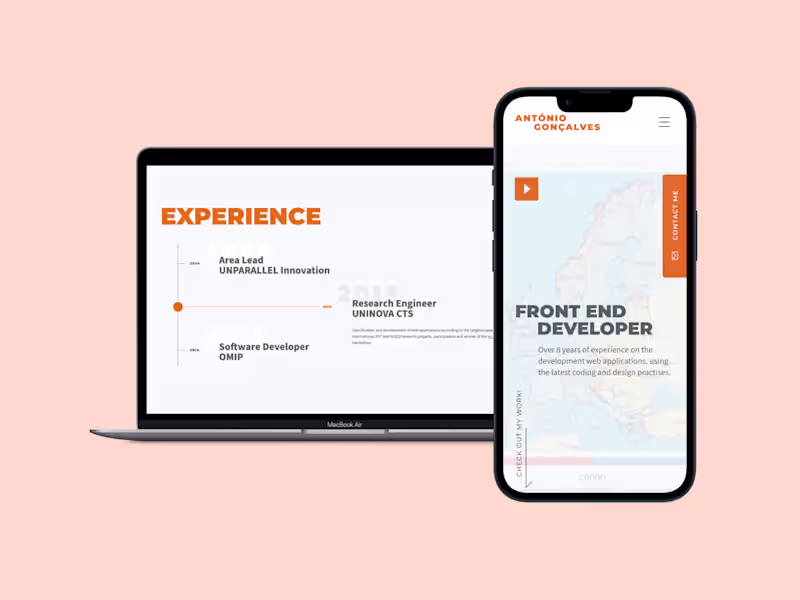 Cover image for Portfolio Website