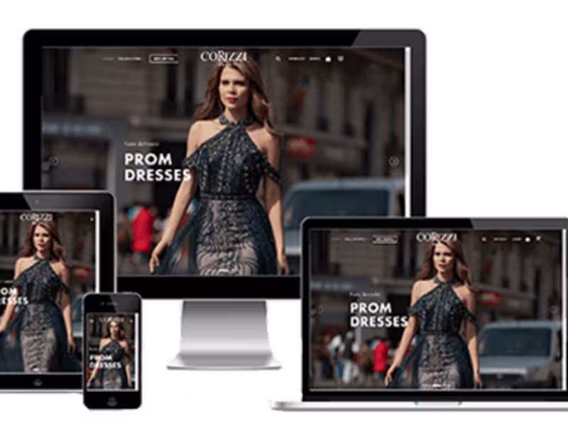 Cover image for CORIZZI - Prom dresses, Evening dresses, Wedding dresses
