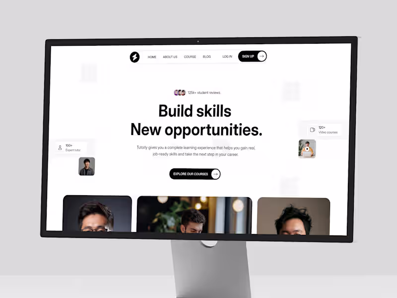 Cover image for Tutorly - Education Website Template