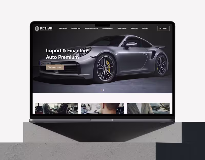 Cover image for Luxury Digital Transformation for Optimo Autohaus