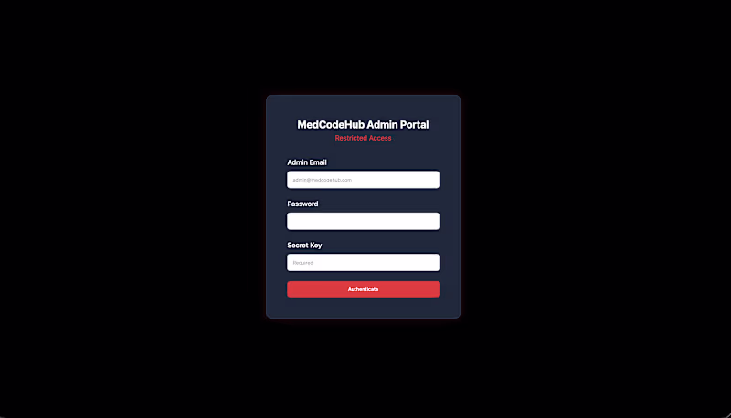 Cover image for Admin Portal