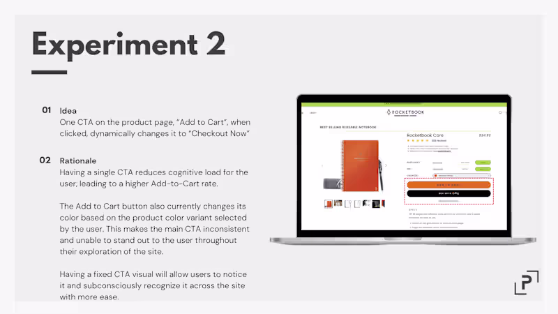 Cover image for Quiz-Led Product Finder for Reusable Notebook Brand